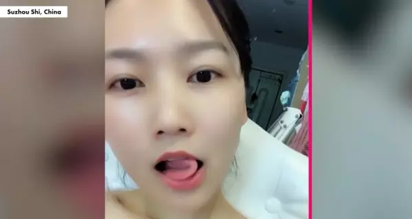 直播正妹「舌頭舞」紅透半邊天!超靈活「伸長舌頭」國外都震驚!網友:這黑白無常嗎?