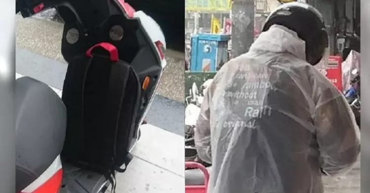 機車踏板出現陌生包包!他秒起疑問「一旁滑手機先生」…手法細思極恐快分享出去!