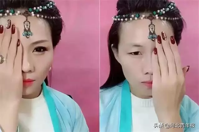 河北農村女子直播「易容術」,一人扮演整個娛樂圈,央視走紅月入六位數