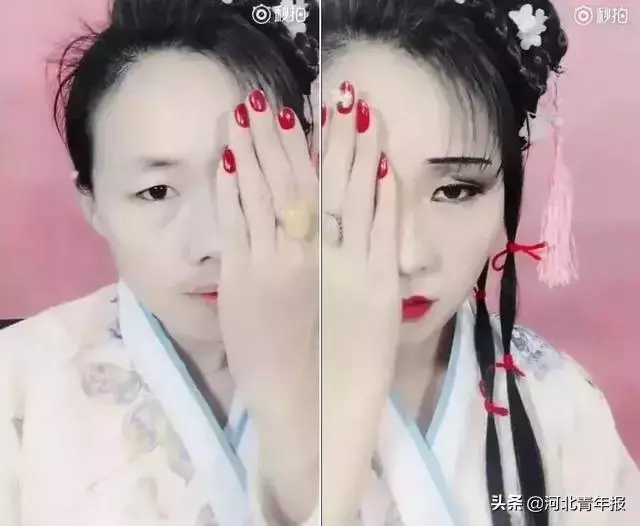 河北農村女子直播「易容術」,一人扮演整個娛樂圈,央視走紅月入六位數