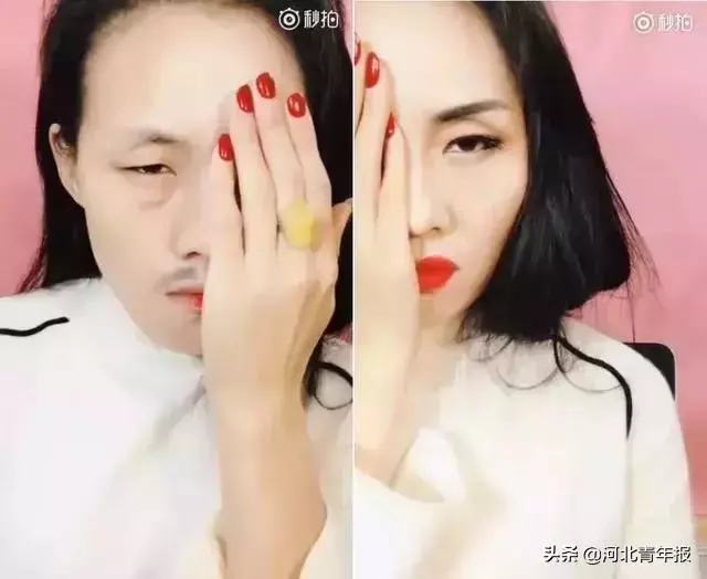 河北農村女子直播「易容術」,一人扮演整個娛樂圈,央視走紅月入六位數