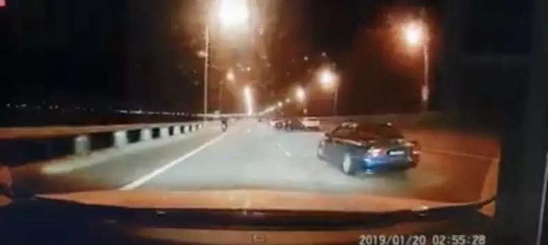 【2車檳大橋碰撞】1車墜海下落不明!事發視頻曝光 Vios車主有難了【內有視頻】