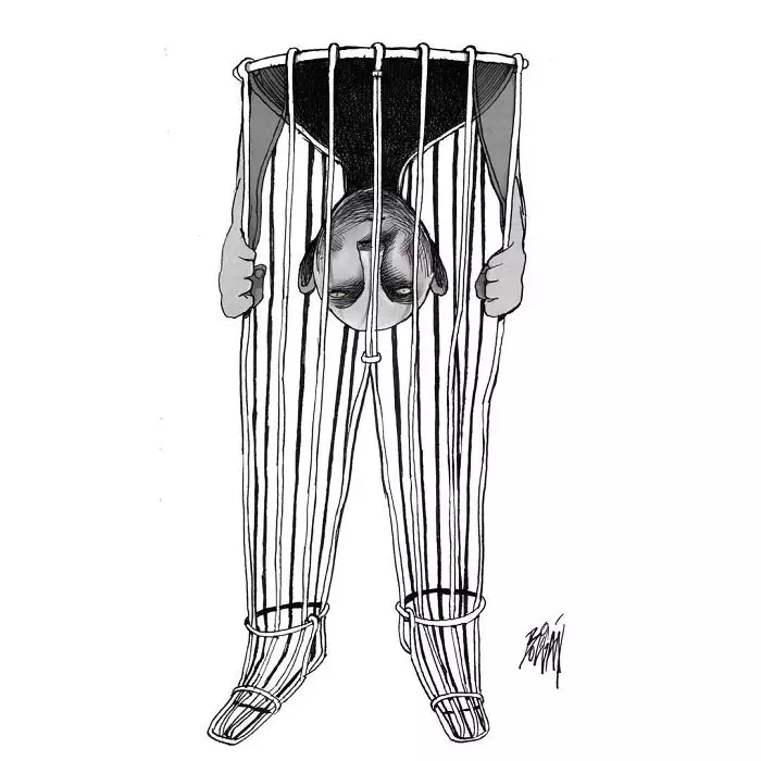20張「現代人根本超混帳」的黑暗插畫 人生就是一個永遠走不完的迷宮