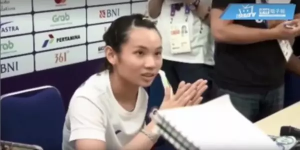 中媒「一句話」讓戴資穎皺眉,球後霸氣回覆:「這需要證明嗎?」網友大讚:球風酷人也酷!