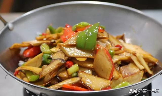 大廚分享干鍋杏鮑菇的好吃做法,食材簡單,營養美味,超級下飯