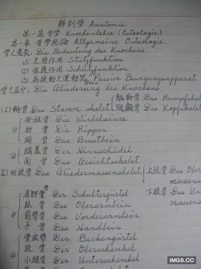 90歲爺爺留學筆記清晰規整讓人讚嘆!