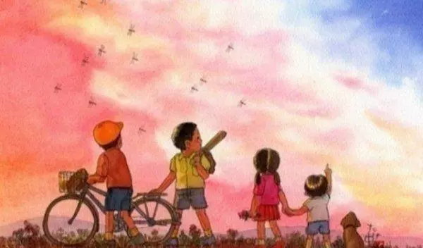 小時候,我們沒有錢,但是很快樂...!