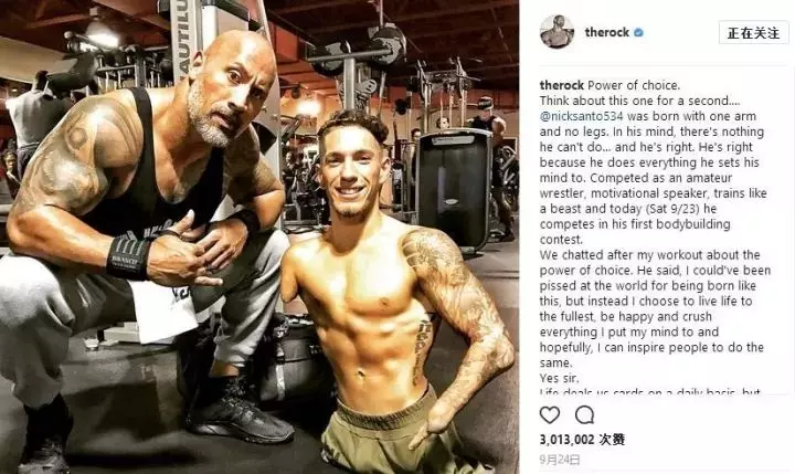 連巨石強森都跪拜!帥男只有「3分之一的身體」,卻靠「唯一左臂」做出一般人都做不到的事!