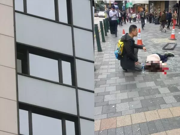 酒店窗口墜落擊斃女遊客 港警拘捕清潔女工