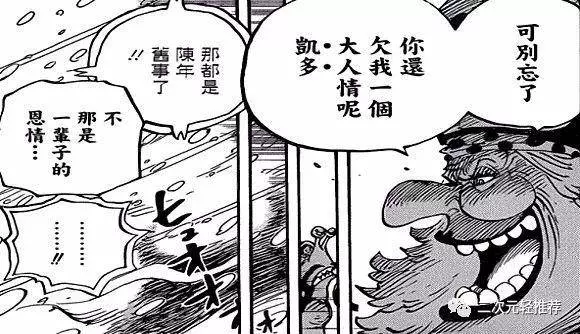 海賊王:大媽來臨,猶如女主人回家,凱多很慌張,2人定有貓膩!