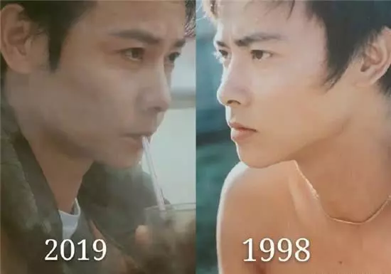 張晉曬21年前對比照,蔡少芬評論令人捧腹大笑:娘娘請自重!