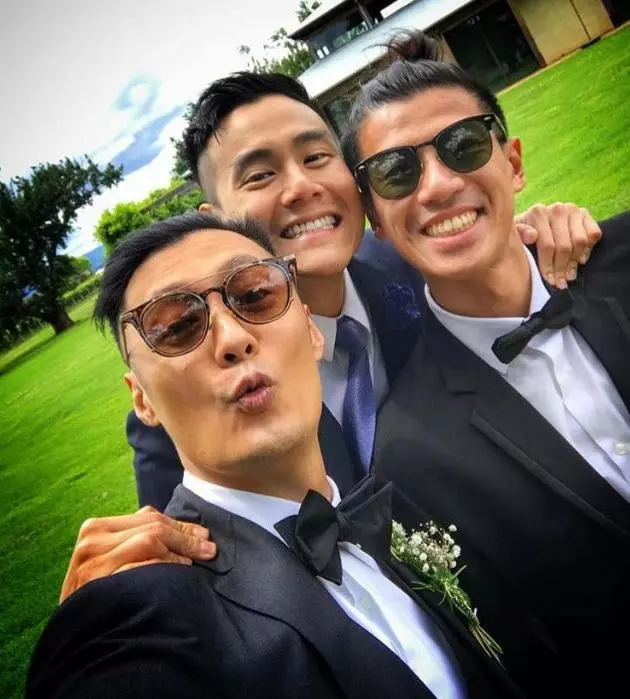 彭于晏3次當伴郎,一次比一次帥,最後一次差點奪了新郎風頭