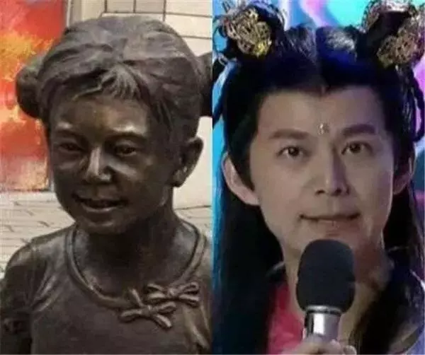 九位撞臉雕像的明星,岳雲鵬的尷尬了,郭德綱的已不能用語言形容