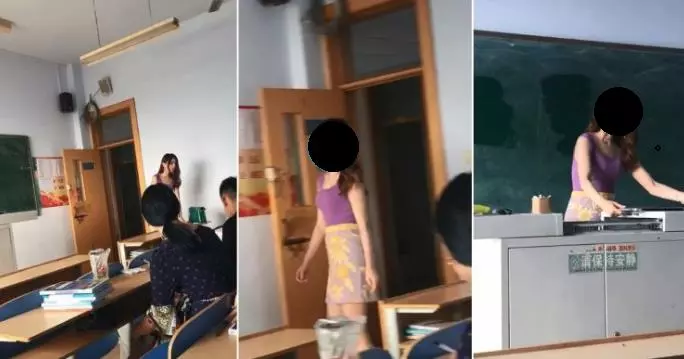 學生出賣女老師…等級太高!網友歪樓狂嗨:確定不是拍片?