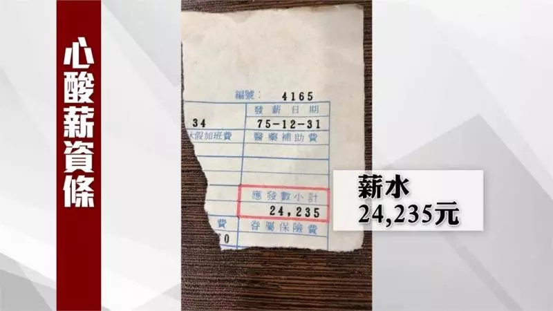 24K能養家還可買房 32年前薪資單讓網友跪了