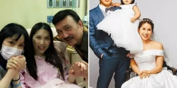 余苑綺「熬過12次化療」風光出嫁!席開110桌還邀「她」來證婚 1歲女兒「首度曝光」超Q