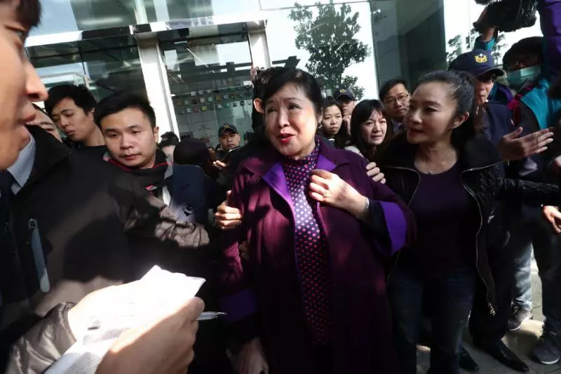 掌摑「文化部長」 台灣女星道歉