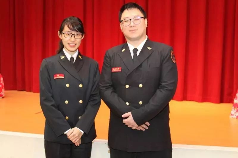 23歲出任橫山消防分隊長 新竹縣唯一外勤女主管