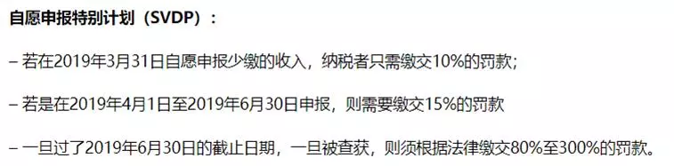 參與自願申報計劃,稅收局:你認為該繳多少就繳多少,我們不查