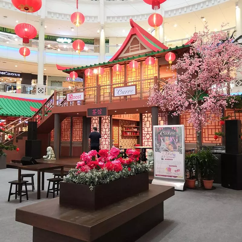 大馬Shopping Malls 超壯觀【新年裝飾】TOP10!第一名像穿越到中國古代