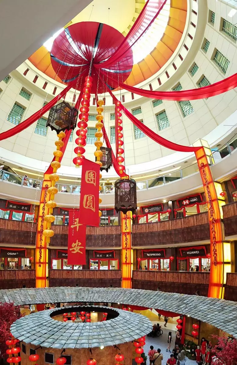 大馬Shopping Malls 超壯觀【新年裝飾】TOP10!第一名像穿越到中國古代