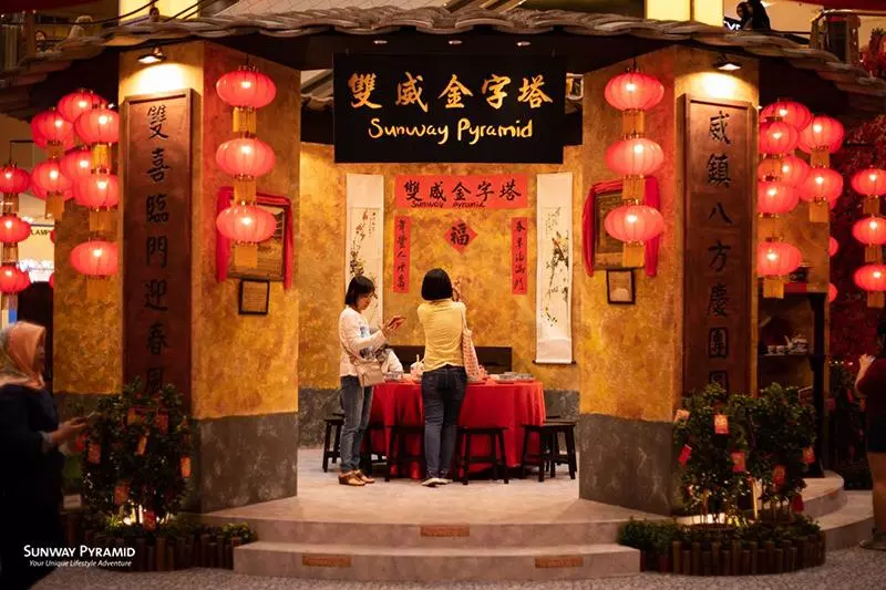 大馬Shopping Malls 超壯觀【新年裝飾】TOP10!第一名像穿越到中國古代