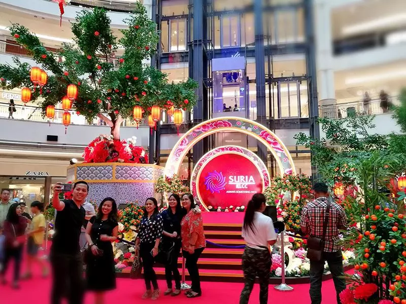 大馬Shopping Malls 超壯觀【新年裝飾】TOP10!第一名像穿越到中國古代
