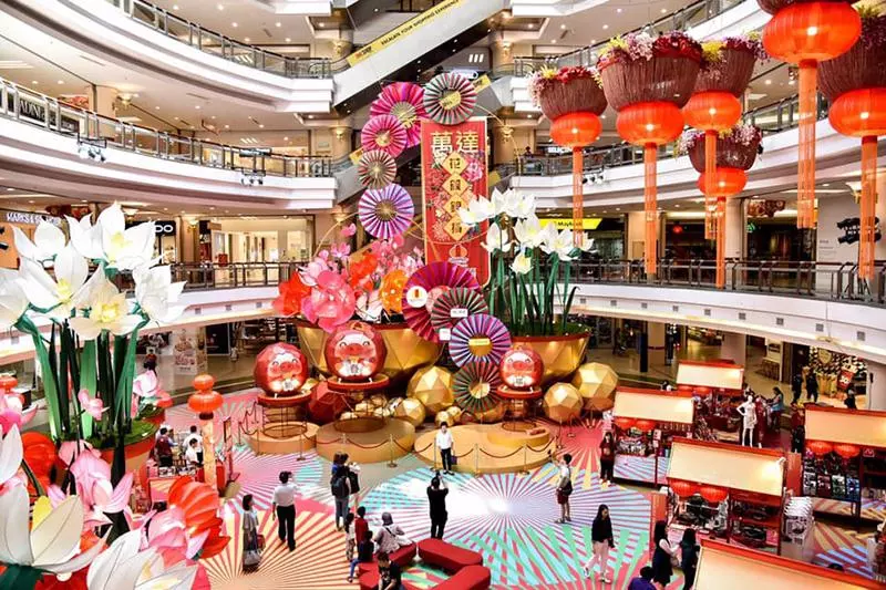 大馬Shopping Malls 超壯觀【新年裝飾】TOP10!第一名像穿越到中國古代