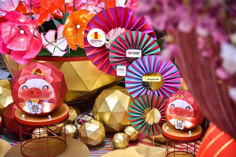 大馬Shopping Malls 超壯觀【新年裝飾】TOP10!第一名像穿越到中國古代