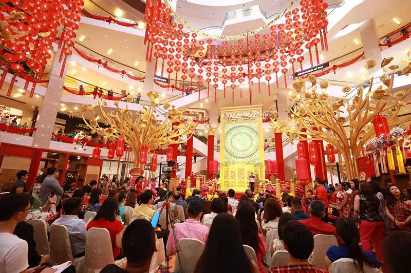 大馬Shopping Malls 超壯觀【新年裝飾】TOP10!第一名像穿越到中國古代