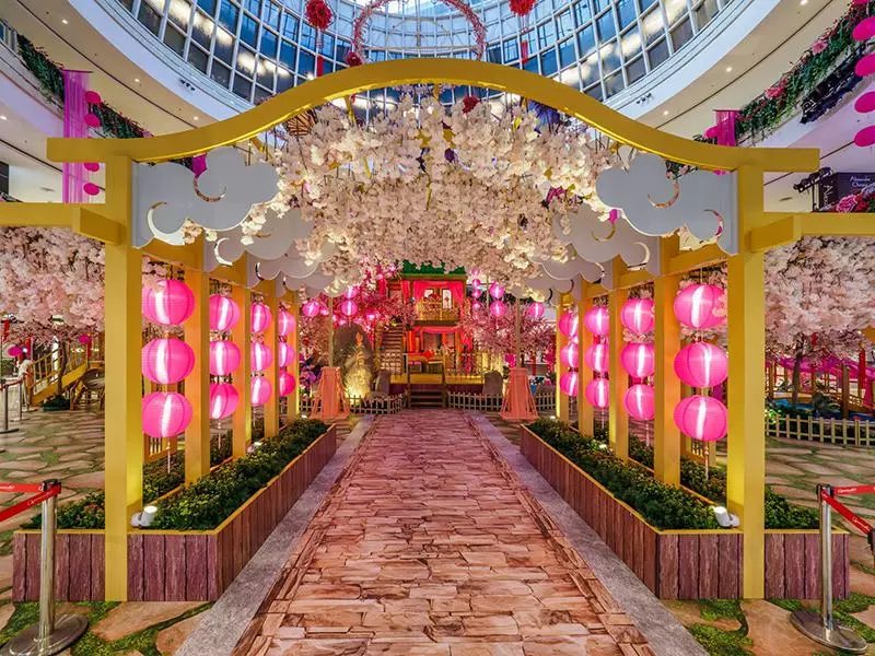 大馬Shopping Malls 超壯觀【新年裝飾】TOP10!第一名像穿越到中國古代