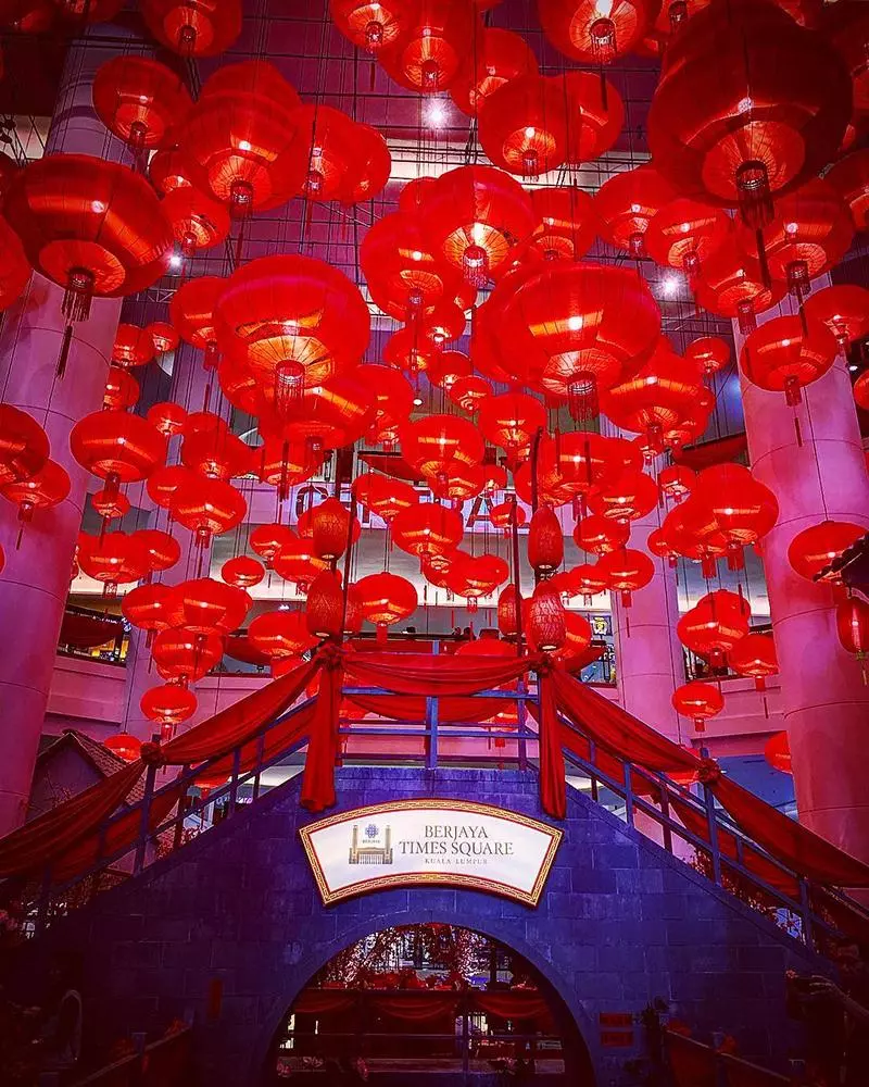 大馬Shopping Malls 超壯觀【新年裝飾】TOP10!第一名像穿越到中國古代