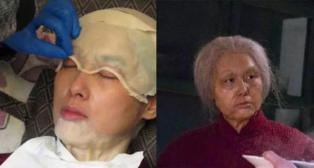 不老女神朱茵變身老奶奶滿臉皺紋,讓人直呼認不出