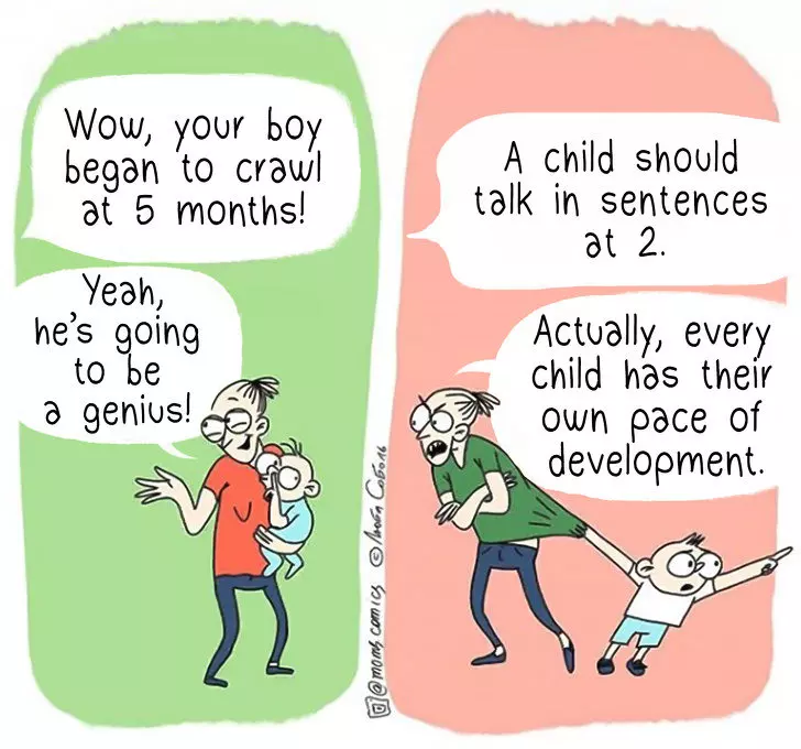 媽媽用插畫描述「生小孩是怎樣的概念」會讓你想說:我想要孩子!但...10年後才要好了