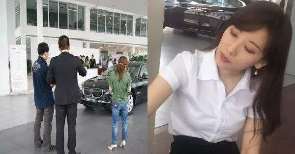 男子看上寶馬3系列,女銷售員諷刺:買了就嫁給你,男子做法大快人心!
