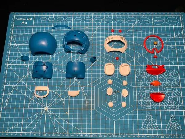 你不知道的哆啦A夢內部結構大揭秘!超精細模型製作