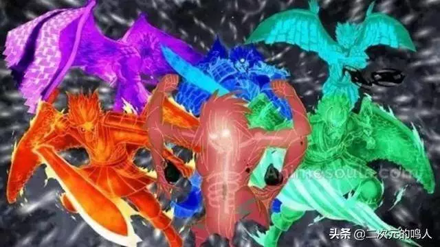 火影忍者:最罕見的4色須佐,一個櫻花色,將超越佐助!