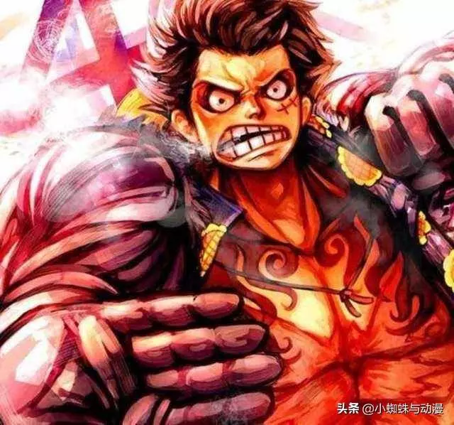 海賊王:路飛:只要發動四檔,我就不會輸!凱多:雷鳴八卦!