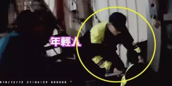 男子寒流夜突然失溫倒地,警察發現後「下秒超暖心舉動」讓全台網友大讚:有你們真好!