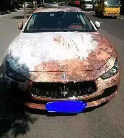 路邊的報廢豪車,進去之後才感覺上當了 !
