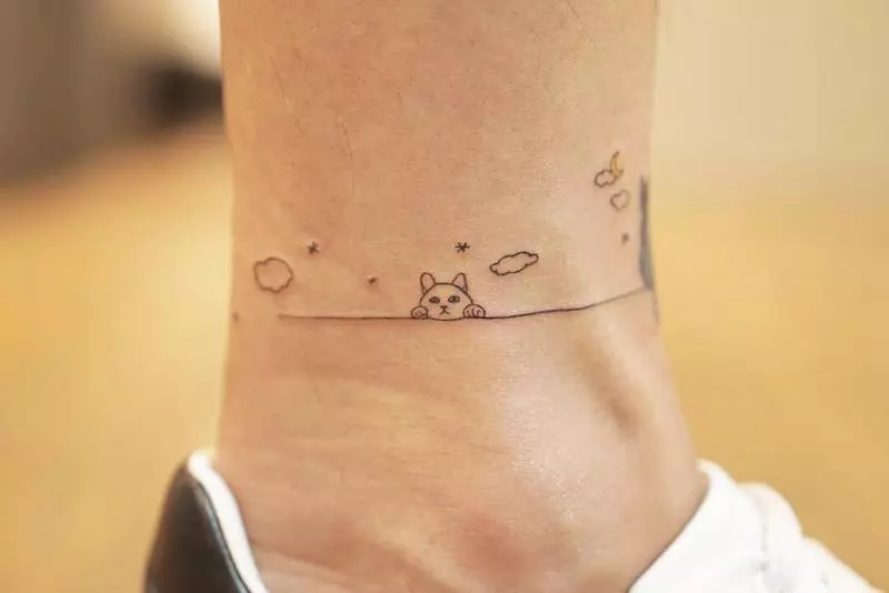 25張其實真的不會痛的「文藝風刺青」 肩膀灑出星星海超夢幻♥