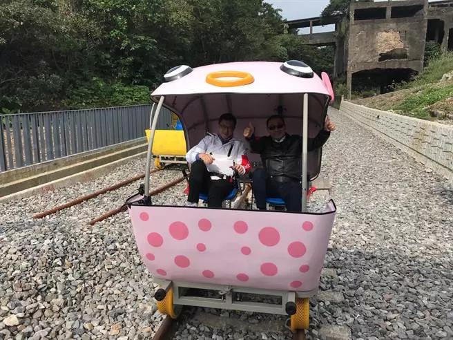 Rail Bike深澳鐵道自行車〜無敵海景新景點!新北市也有鐵道自行車了,來趟浪漫鐵道小旅行吧!