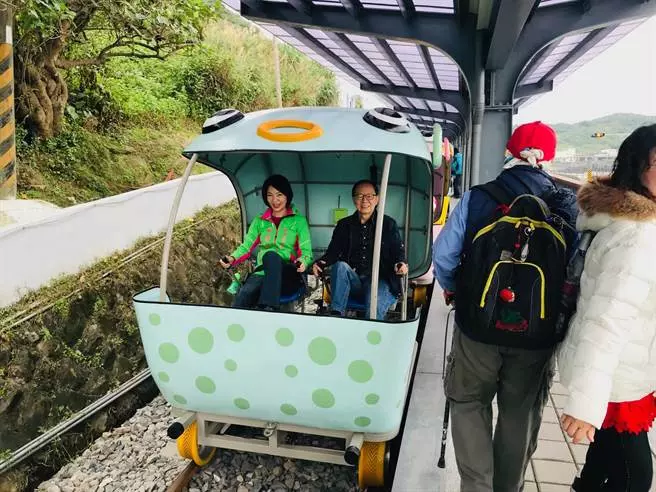 Rail Bike深澳鐵道自行車〜無敵海景新景點!新北市也有鐵道自行車了,來趟浪漫鐵道小旅行吧!