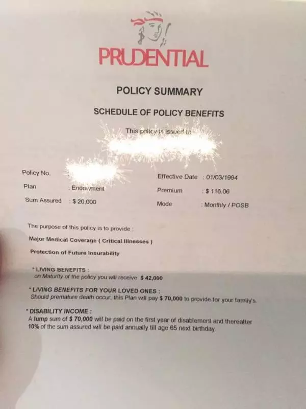 網友投訴,23年前購買儲蓄保險,承諾20年後可拿回近13萬令吉,如今錢財落空,保險公司卻這樣說