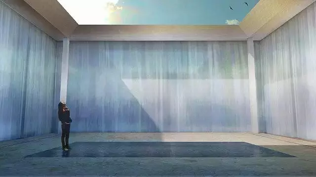 充滿未來感的森林公園