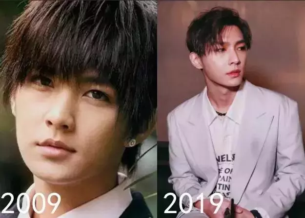 明星10年顏值變化,對不起,看到錢楓我忍不住笑了