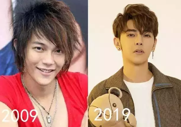 明星10年顏值變化,對不起,看到錢楓我忍不住笑了