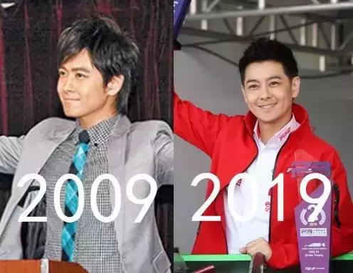 明星10年顏值變化,對不起,看到錢楓我忍不住笑了