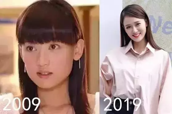 明星10年顏值變化,對不起,看到錢楓我忍不住笑了