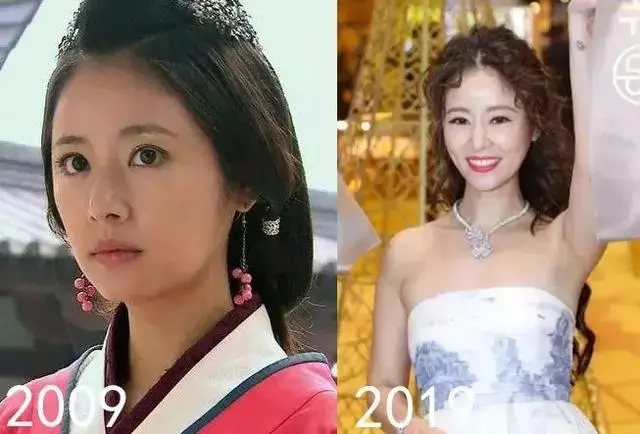 明星10年顏值變化,對不起,看到錢楓我忍不住笑了